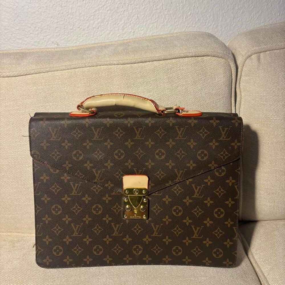 Louis-vuitton Monogram Briefcase Bag